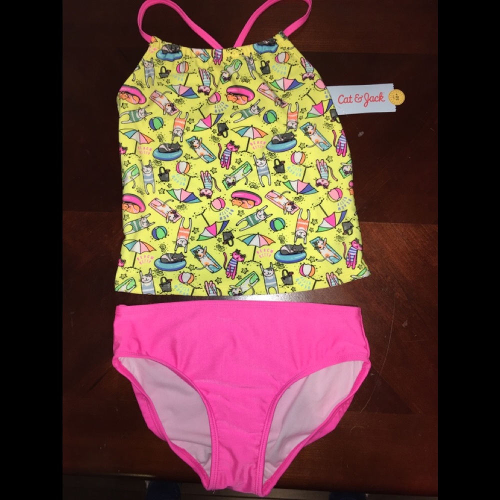 Girls Two Piece Swimsuit